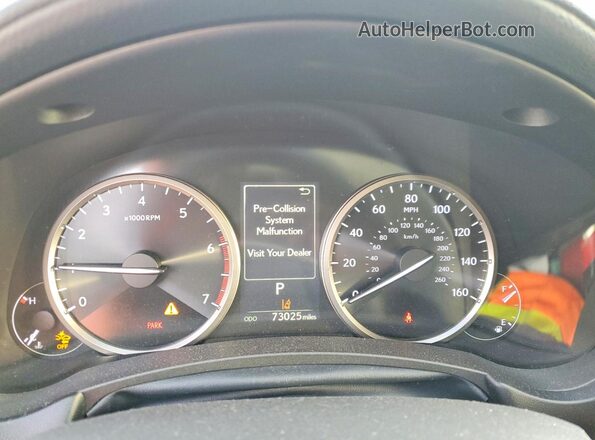 JTJBARBZ0K2204629 2019 LEXUS NX Silver Սարքավորումների վահանակի տեսք