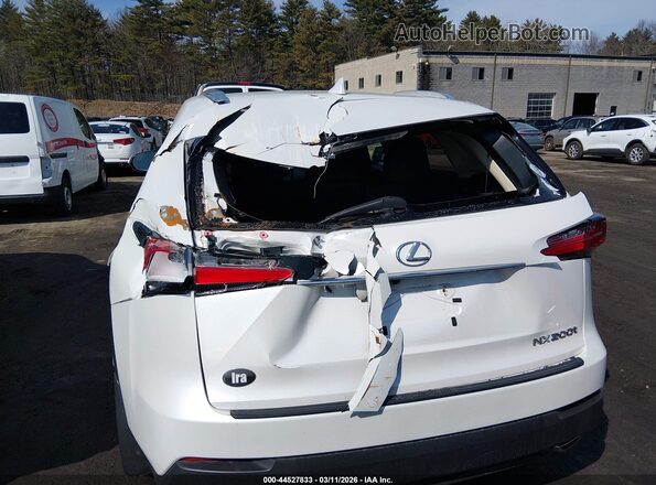 JTJBARBZ1H2107660 2017 LEXUS NX 200T White Front view