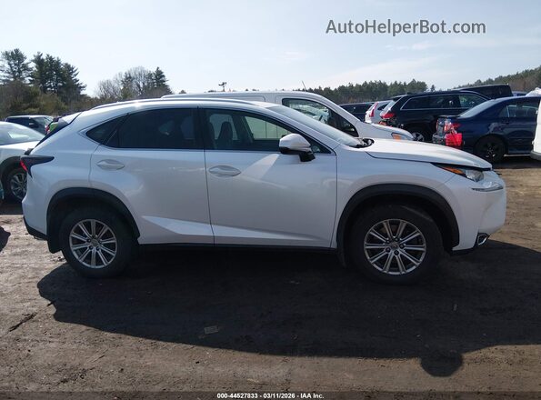 JTJBARBZ1H2107660 2017 LEXUS NX 200T White Instrument cluster view