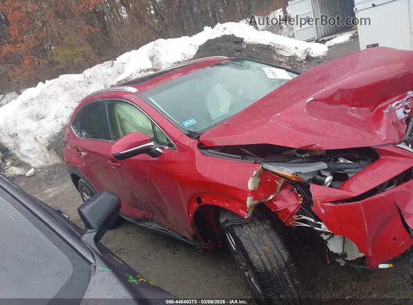 JTJBARBZ2G2047192 2016 LEXUS NX 200T Red Вид задньої частини салону