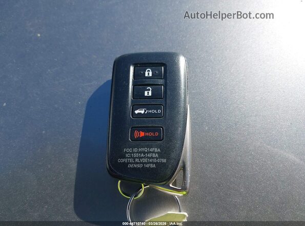 JTJBARBZ5G2060731 2016 LEXUS NX 200T Gray Dashboard view