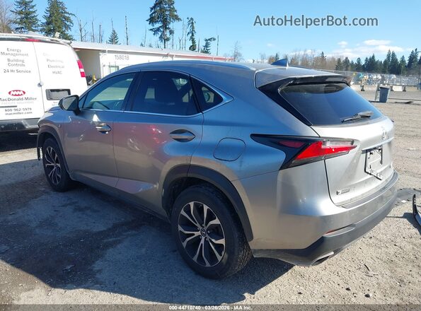 JTJBARBZ5G2060731 2016 LEXUS NX 200T Gray Rear left