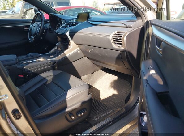 JTJBARBZ5G2060731 2016 LEXUS NX 200T Gray Front interior view