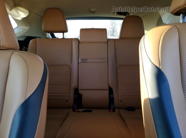 JTJBARBZ5G2063015 2016 LEXUS NX Gray Հետևի նստատեղերի տեսք
