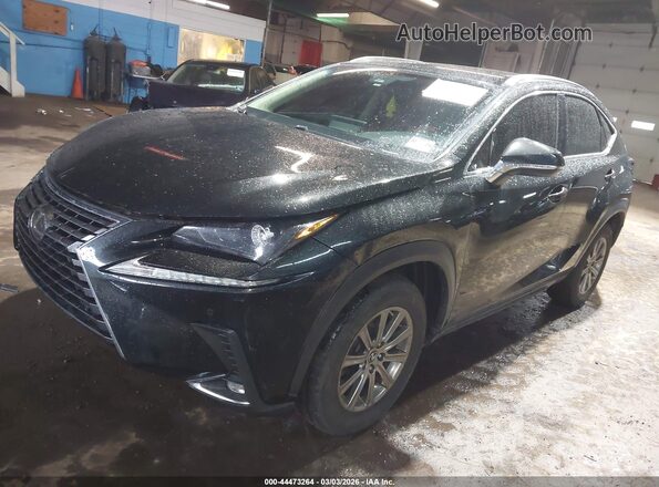 JTJBARBZ5J2154826 2018 LEXUS NX Black Առջևի ձախ երեք քառորդ տեսարան