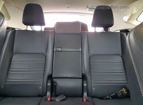 JTJBARBZ6K2216512 2019 LEXUS NX Silver Rear seats view