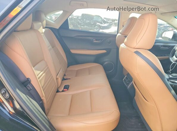 JTJBARBZ7G2053358 2016 LEXUS NX Black Вид задньої частини салону