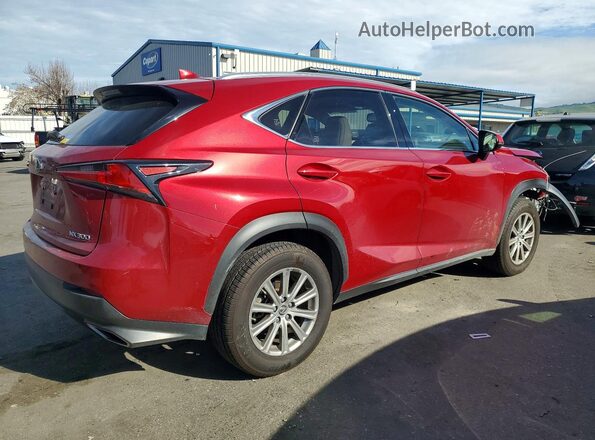 JTJBARBZ7J2174107 2018 LEXUS NX Red Задня права чверть