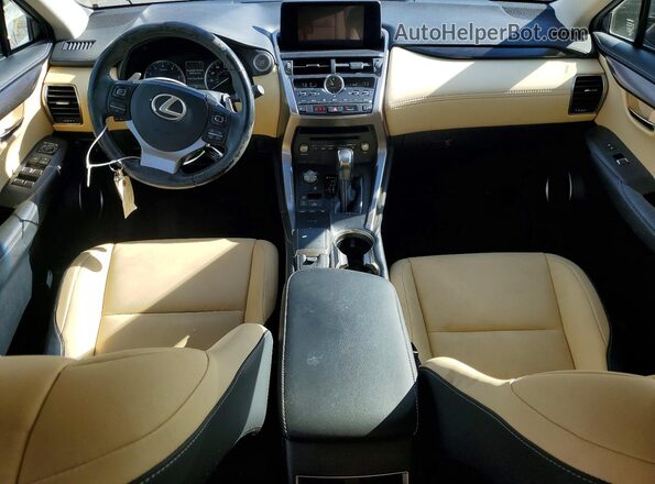 JTJBARBZ7J2174107 2018 LEXUS NX Red Вид панелі приладів