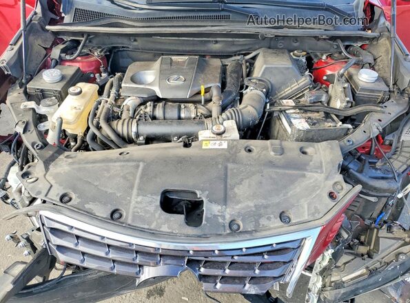 JTJBARBZ7J2174107 2018 LEXUS NX Red Вид підкапотного простору