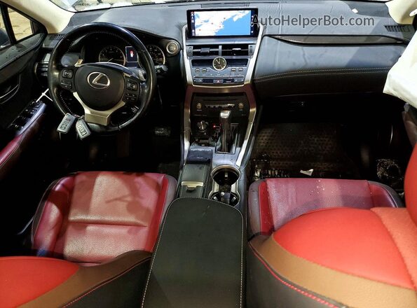 JTJBARBZ8K2217094 2019 LEXUS NX Серый Вид панели приборов