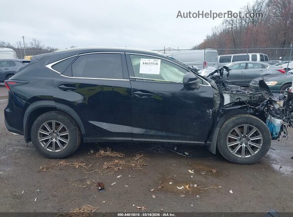 JTJBARBZ9H2102190 2017 LEXUS NX 200T Black უკანა სალონის ხედი