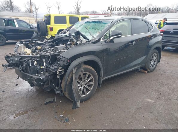 JTJBARBZ9H2102190 2017 LEXUS NX 200T Black წინა მარცხენა ხედი სამი მეოთხედიდან