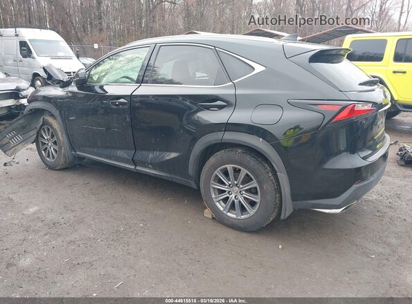 JTJBARBZ9H2102190 2017 LEXUS NX 200T Black უკანა მარცხენა