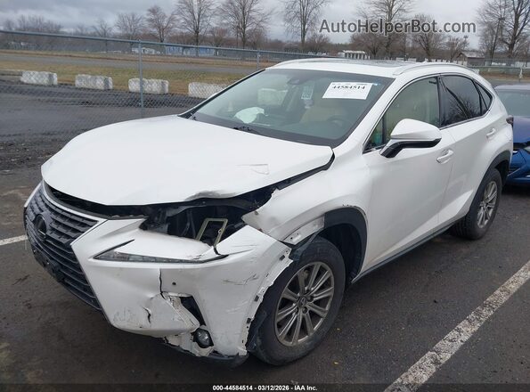 JTJBARBZ9J2150326 2018 LEXUS NX 300 White წინა მარცხენა ხედი სამი მეოთხედიდან