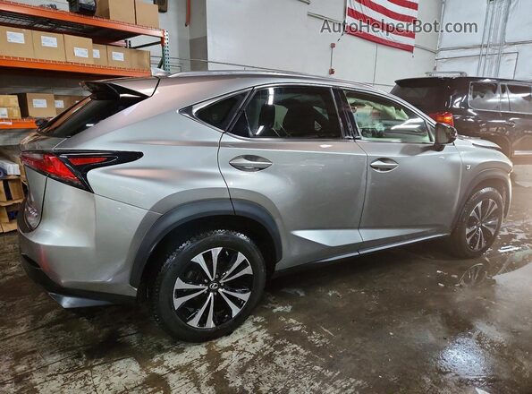 JTJBARBZ9J2171676 2018 LEXUS NX Brown Задня права чверть