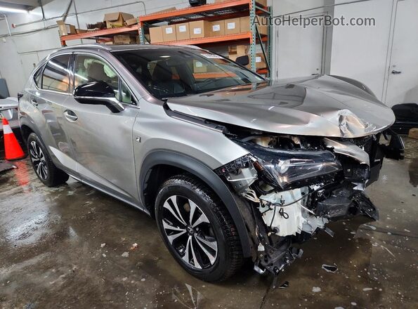 JTJBARBZ9J2171676 2018 LEXUS NX Brown Передня права чверть