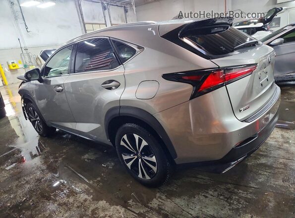 JTJBARBZ9J2171676 2018 LEXUS NX Brown Задня ліва чверть