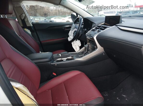 JTJBARBZ9K2207464 2019 LEXUS NX 300 Белый Вид салона спереди