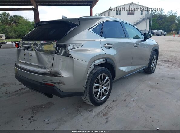 JTJBARBZXG2078285 2016 LEXUS NX 200T Gray უკანა მარჯვენა