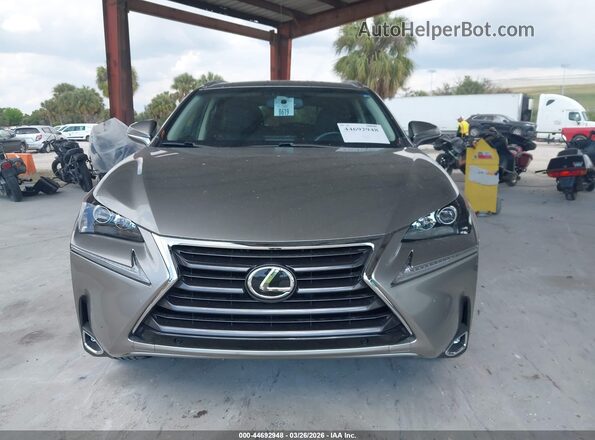 JTJBARBZXG2078285 2016 LEXUS NX 200T Gray უკანა სალონის ხედი