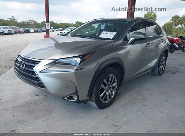JTJBARBZXG2078285 2016 LEXUS NX 200T Gray წინა მარცხენა ხედი სამი მეოთხედიდან