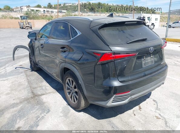 JTJBJRBZ0J2089240 2018 LEXUS NX 300H Черный Задняя левая четверть