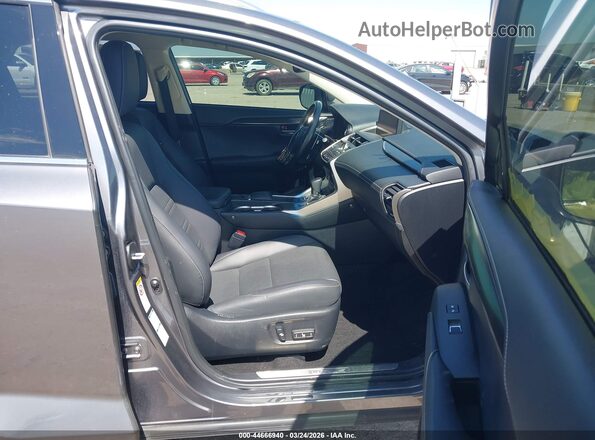 JTJBJRBZ2K2123325 2019 LEXUS NX 300H Gray Вид салону спереду