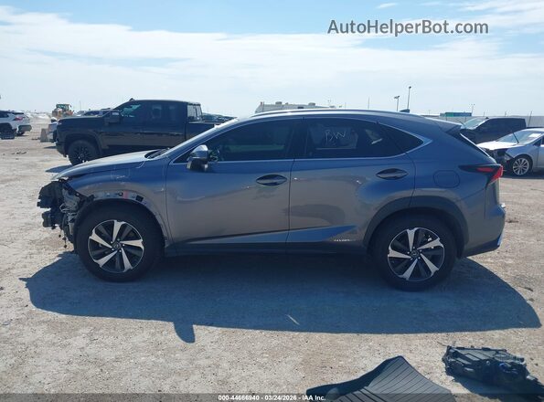 JTJBJRBZ2K2123325 2019 LEXUS NX 300H Gray 