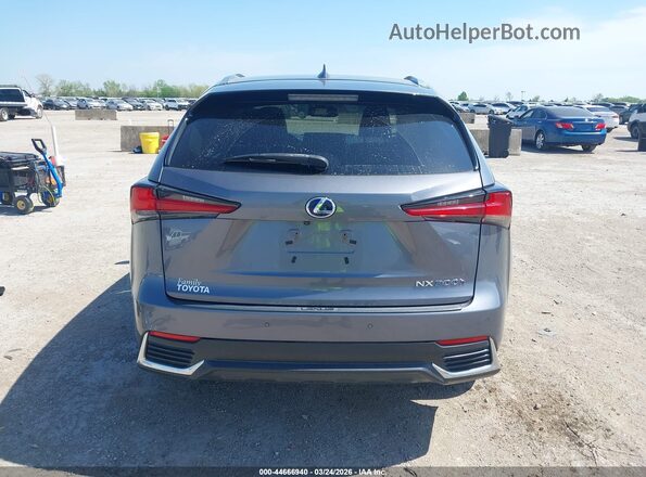 JTJBJRBZ2K2123325 2019 LEXUS NX 300H Gray 