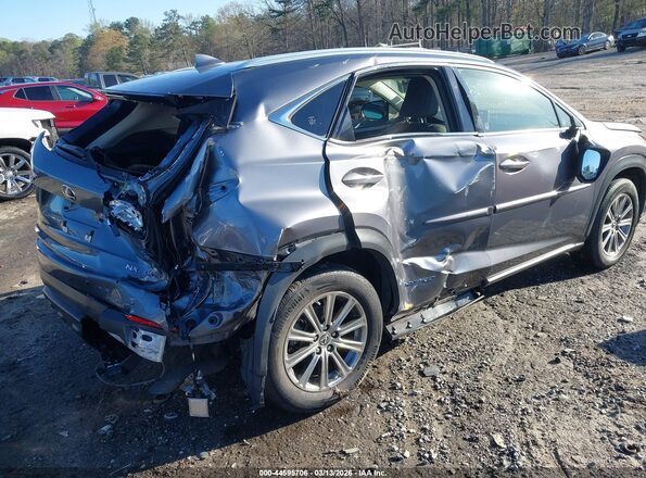 JTJBJRBZ4J2076443 2018 LEXUS NX 300H Gray Tył prawy