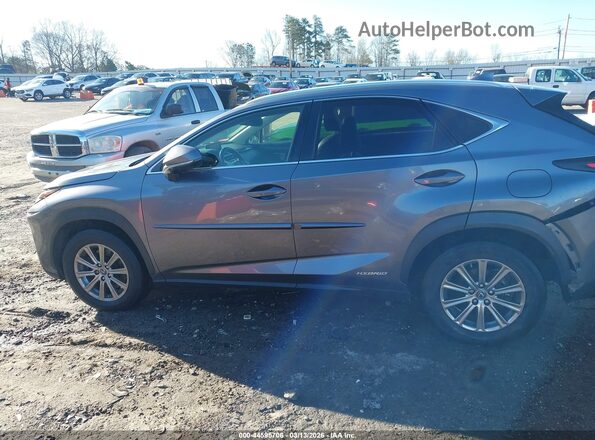 JTJBJRBZ4J2076443 2018 LEXUS NX 300H Gray Widok wnętrza 360 stopni