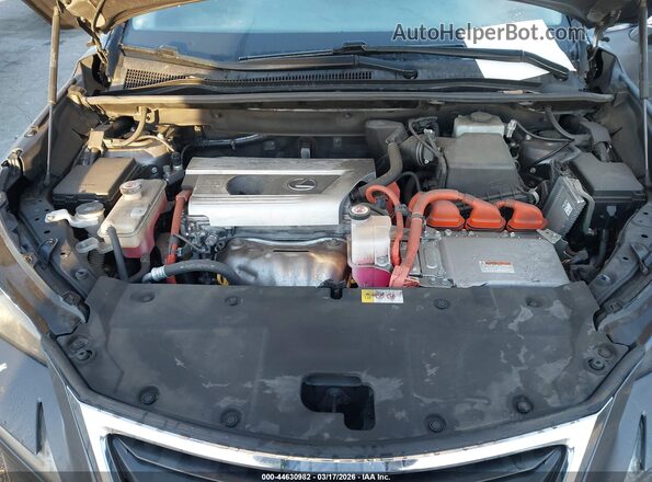 JTJBJRBZ5H2052405 2017 LEXUS NX 300H Gray უკანა ხედი