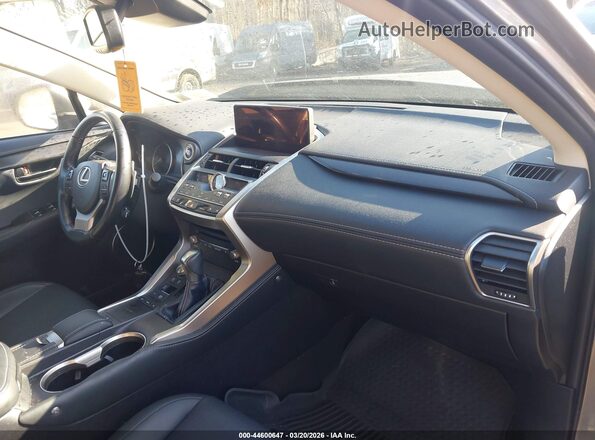 JTJBJRBZXJ2093053 2018 LEXUS NX 300H Серебряный Вид салона спереди