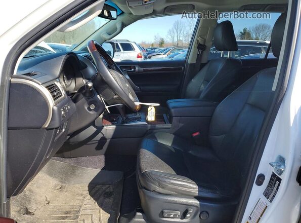JTJBM7FX3K5210976 2019 LEXUS GX Белый Вид салона спереди