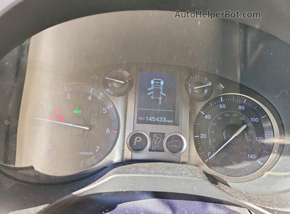 JTJBM7FX7J5200501 2018 LEXUS GX Silver ხელსაწყოთა პანელის ხედი