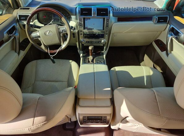 JTJBM7FX7J5200501 2018 LEXUS GX Silver წინა პანელის ხედი