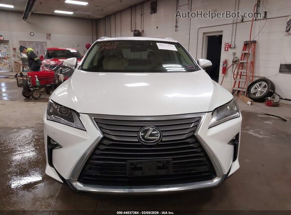 JTJBZMCA4K2041598 2019 LEXUS RX 350 White Instrument cluster view