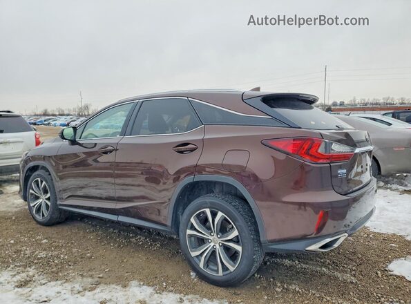 JTJBZMCA6G2005984 2016 LEXUS RX Brown Задня ліва чверть
