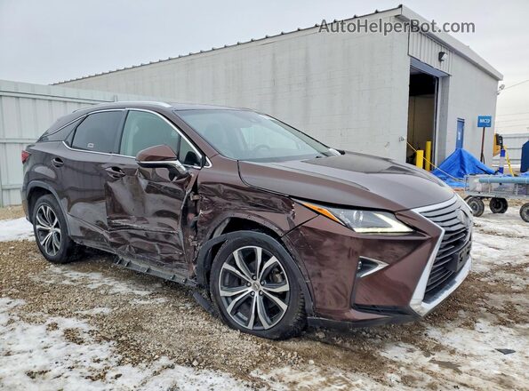 JTJBZMCA6G2005984 2016 LEXUS RX Brown Передня права чверть
