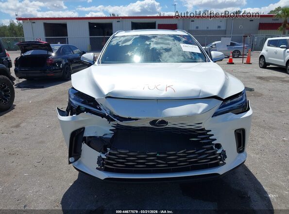 JTJCHMAA2T2037531 2026 LEXUS RX 350 White Instrument cluster view