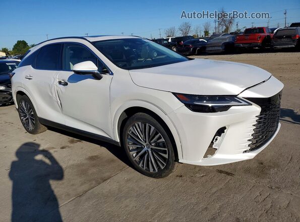 JTJCHMAA4R2014700 2024 LEXUS RX White Передня права чверть