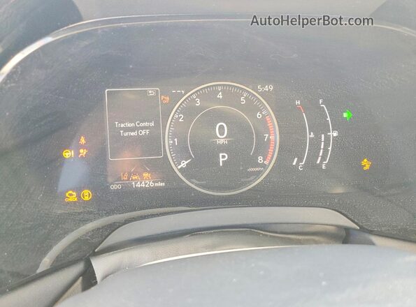 JTJCHMAA4R2014700 2024 LEXUS RX White Вид щитка приладів