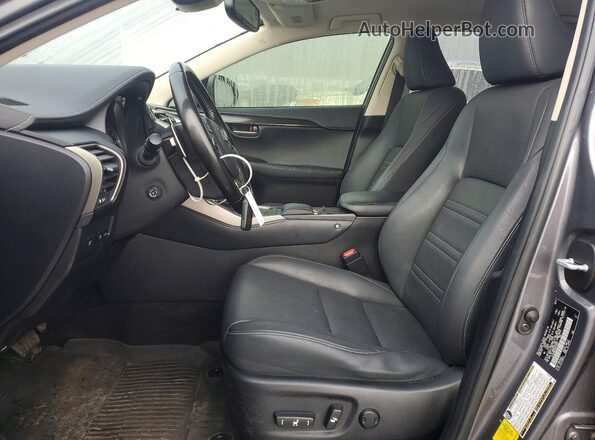 JTJDARBZ0M2190811 2021 LEXUS NX Gray Front interior view