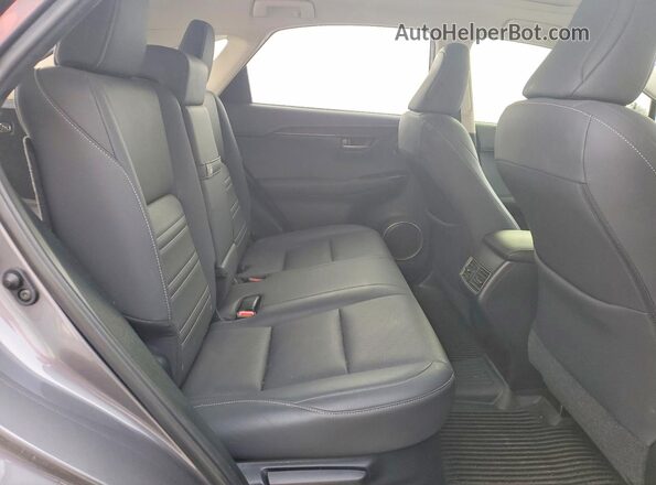 JTJDARBZ0M2190811 2021 LEXUS NX Gray Rear interior view
