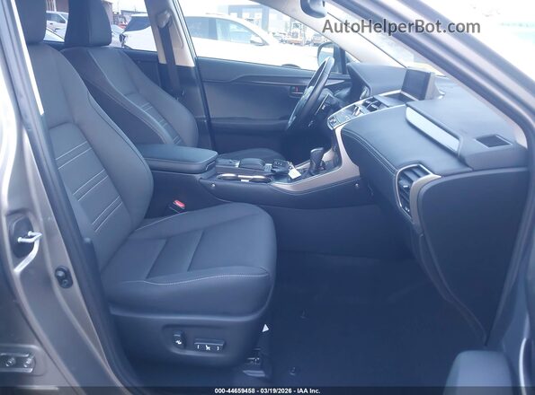 JTJDARBZ4L2166588 2020 LEXUS NX 300 Gray Widok wnętrza z przodu