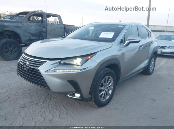 JTJDARBZ4L2166588 2020 LEXUS NX 300 Gray Przód lewy