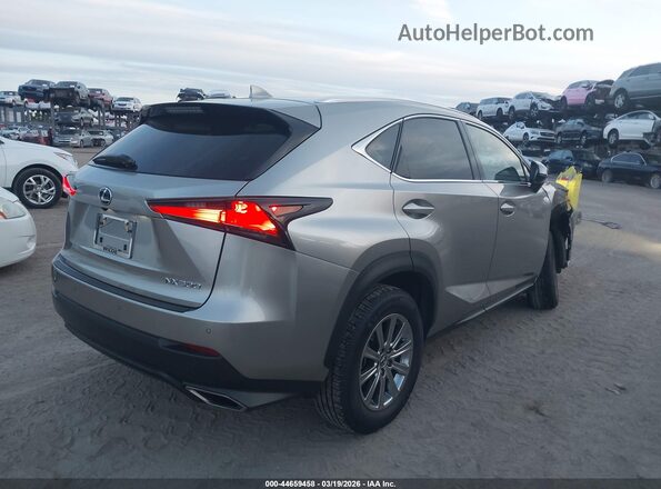 JTJDARBZ4L2166588 2020 LEXUS NX 300 Gray Tył prawy