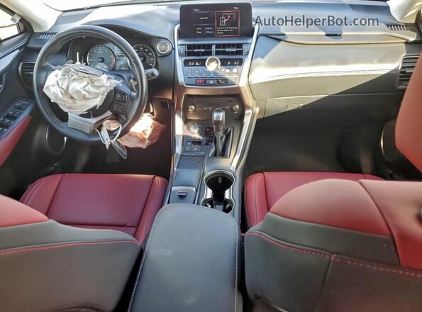 JTJDARBZ5M2195521 2021 LEXUS NX Silver Widok deski rozdzielczej