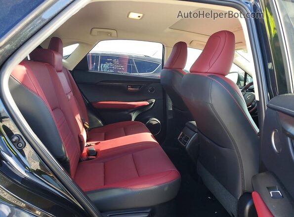 JTJDARBZ6M2181420 2021 LEXUS NX Black Հետևի նստատեղերի տեսք